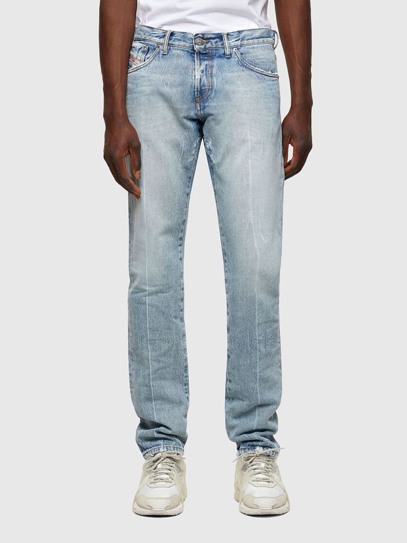 Jeans Slim Diesel D-Kras 009nc Homem - Luz Azuis LPUOZ-9436